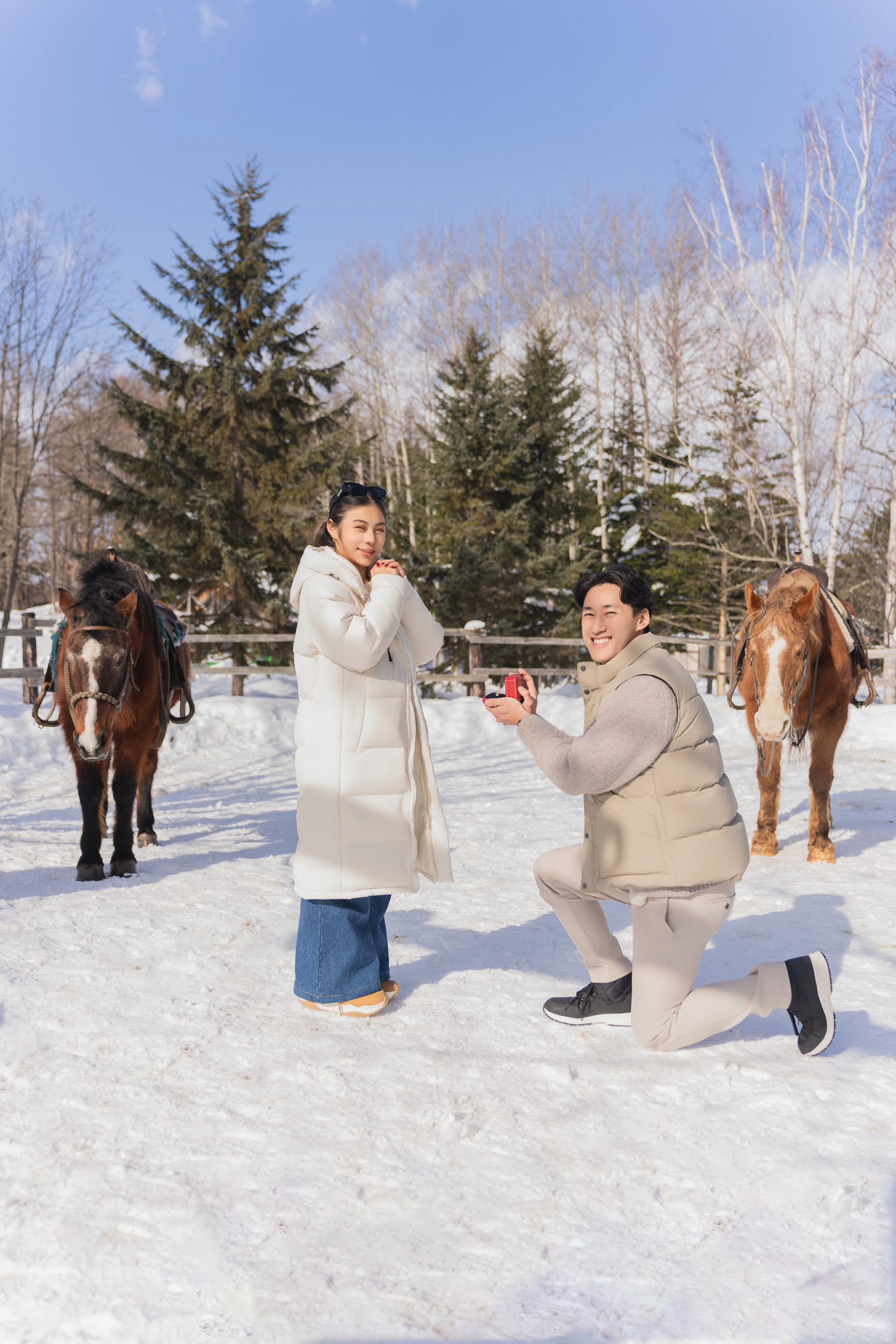 Edmond Proposal Horseback